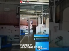 1000 किग्रा/एच नॉनवॉवन एयरलेड मशीन, सुई पंचिंग घटिया फेल्ट उत्पादन लाइन