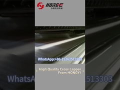 क्रॉस लैपर के माध्यम से पॉलिएस्टर फाइबर की उत्पादन प्रक्रिया क्या है?