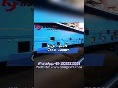 क्रॉस लैपर के माध्यम से पॉलिएस्टर फाइबर की उत्पादन प्रक्रिया क्या है?