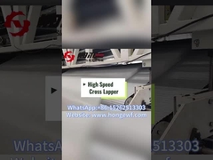 क्रॉस लैपर के माध्यम से पॉलिएस्टर फाइबर की उत्पादन प्रक्रिया क्या है?