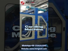 कार्डिंग मशीन के माध्यम से पॉलिएस्टर फाइबर की उत्पादन प्रक्रिया क्या है?